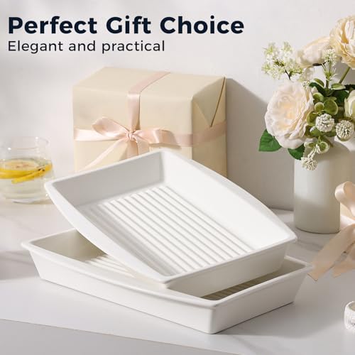 9x13 Ceramic Baking Dish Set of 2