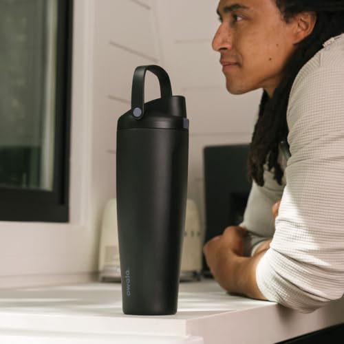 FreeSip Sway Stainless Steel Water Bottle 40 oz Dreamy Field