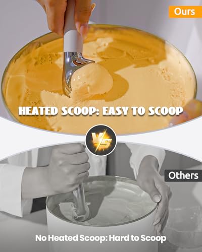 Heated Ice Cream Scoop
