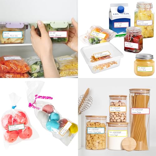 500 PCS Food Labels