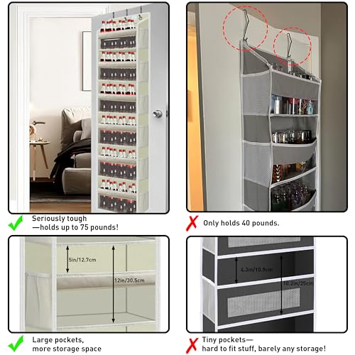 Over the Door Organizer Storage 6 Tier
