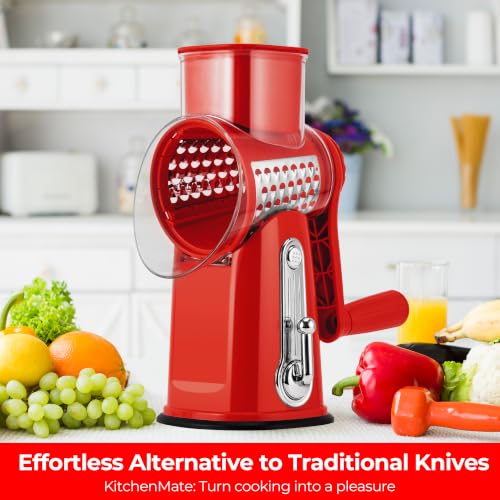 Rotary Cheese Grater 5 Blades