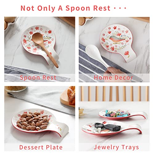 Hand Painted Spoon Rest