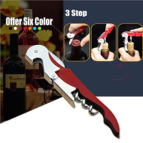 Professional Waiter Corkscrew Wine Openers Set (4 Count)