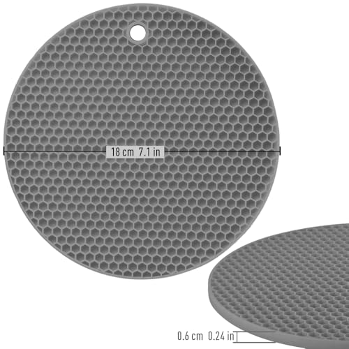 Silicone Trivets Mat (6 Count)