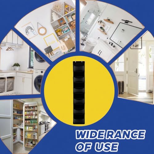 6 Tier Over The Door Hanging Organizer (6 Count)