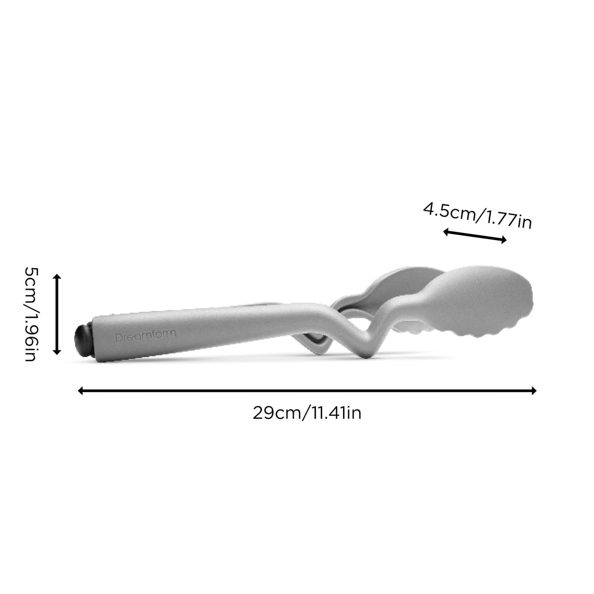Clongs Lite Nylon Kitchen Cooking Tongs with Click