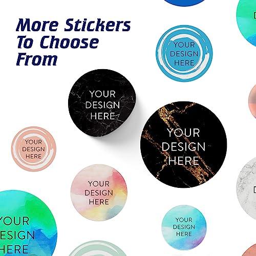 Custom Vinyl Stickers Your Image (100 Count)