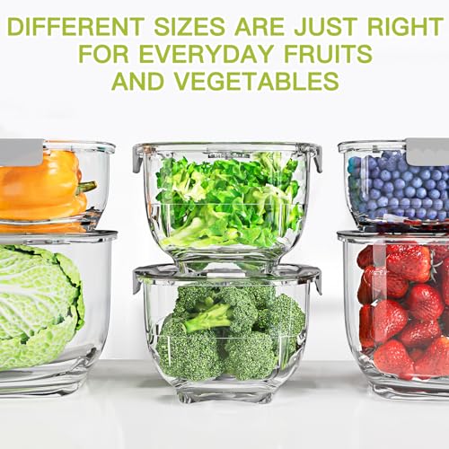 Fresh Produce Vegetable Fruit Storage Containers 3Piece Set