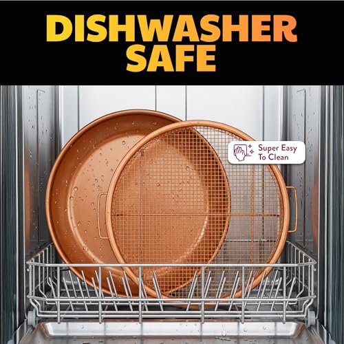 Crisper Tray Air Fryer Basket for Oven (2 Count)