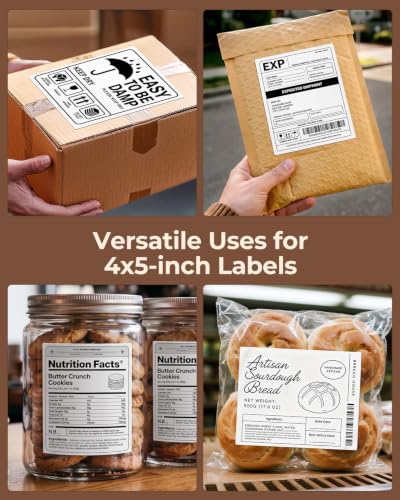 4x5 Thermal Labels (500 Count)