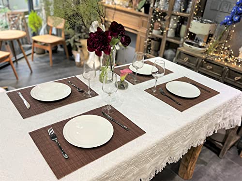 12 Pack Bamboo Placemats (12 Count)