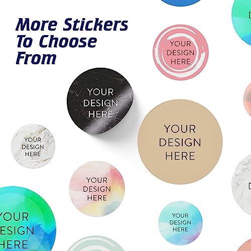 Custom Vinyl Stickers Your Image (100 Count)