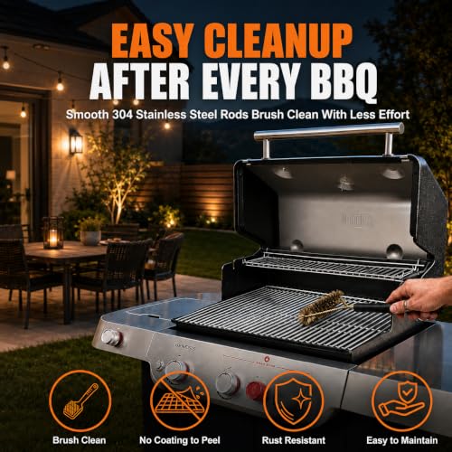 9.5 MM Grill Grates for Weber Genesis II 300 & LX 300 Series Grills