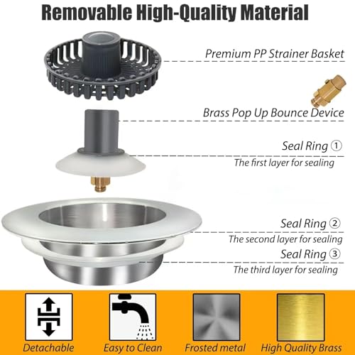Kitchen Sink Drain Strainer