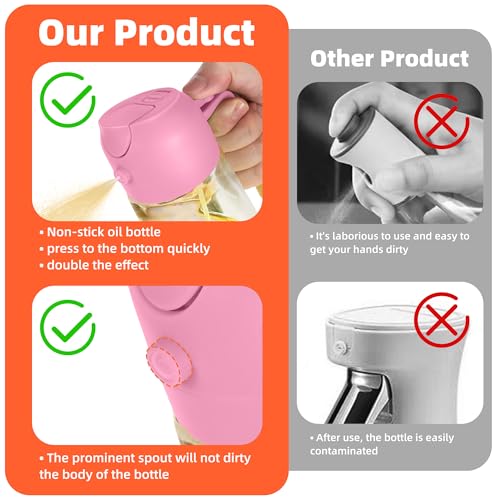 16oz 470ml Glass Olive Oil Sprayer for Cooking