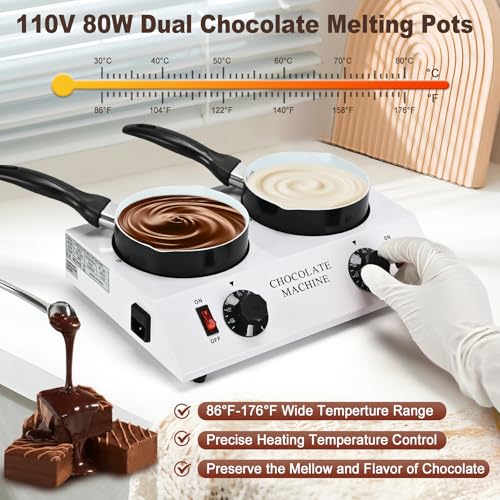 2026 Upgrade Chocolate Melting Pot