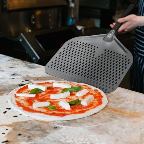 14" x 17" Perforated Pizza Peel