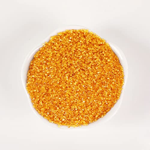 Gold Sanding Sugar Sprinkles (3.2 Ounce)