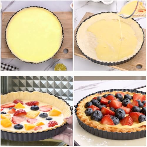 Tart Pan 9 Inch Tart Pans Removable Bottom