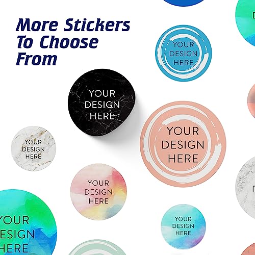 Custom Vinyl Stickers Your Image (100 Count)