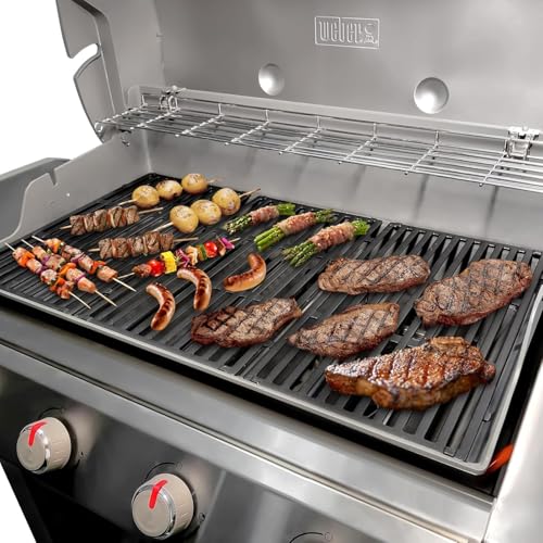 18.7 Inch Cast Iron Grill Grates for Weber Genesis II 400 Series