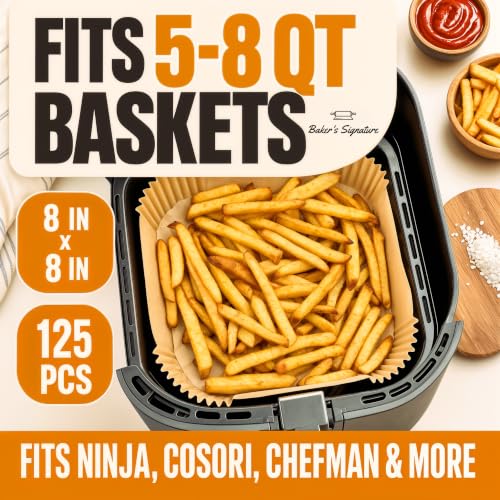Air Fryer Paper Liners (125 Count)