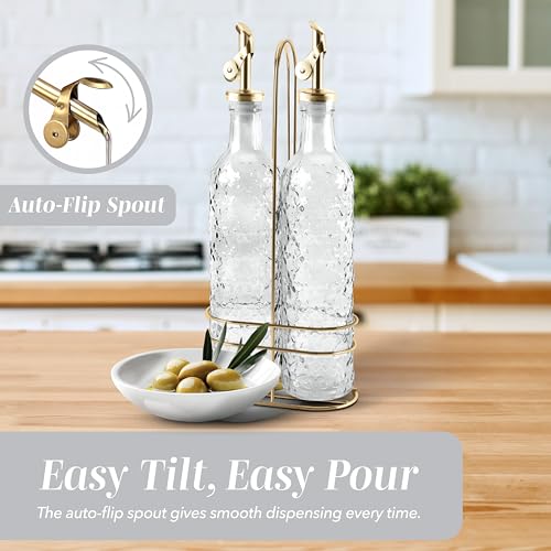 Glass Olive Oil Bottle Dispenser