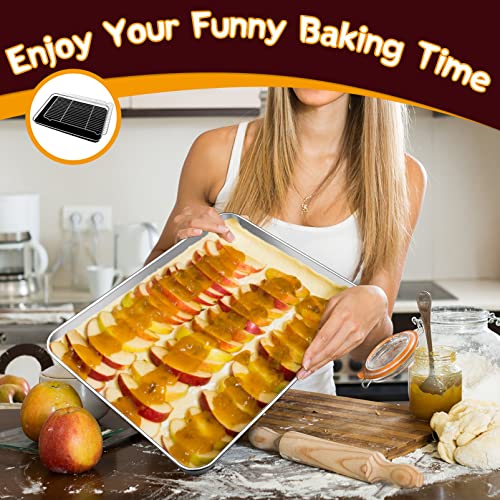 Stainless Steel Baking Sheet with Rack Set for Cookie