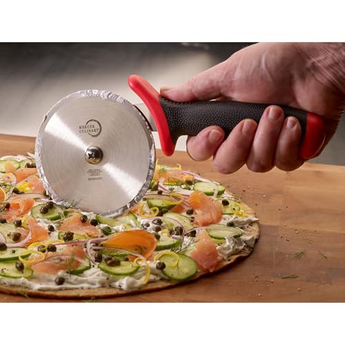 Millennia Pizza Cutter with Red Handle