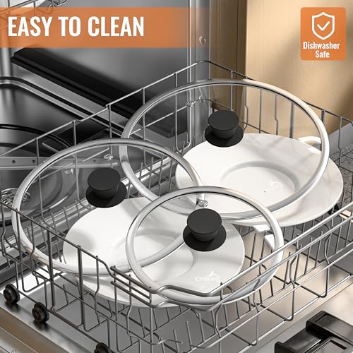 8 Inch Pan Lid For Pots Pans and Skillets