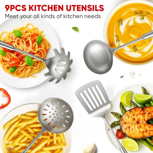 Newness 9 Pcs Cooking Utensils Set (9 Count)