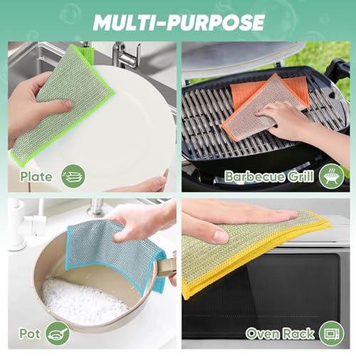 Dish Cloths 12 Pack Double (12 Count)