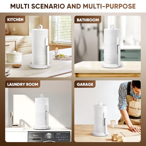Heavy Duty Paper Towel Holder with Tension Arm
