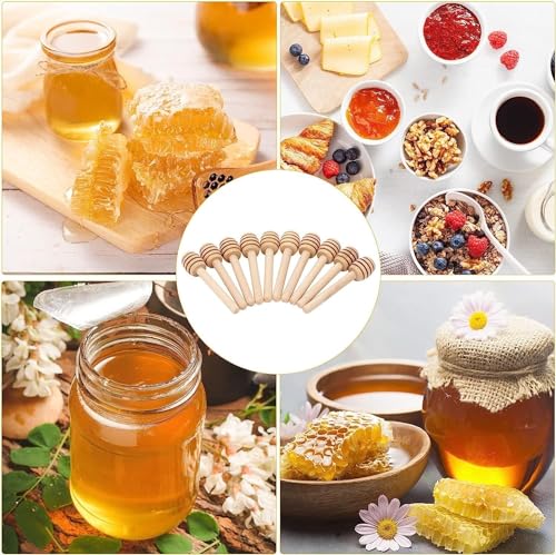 10Pcs Honey Dipper Sticks