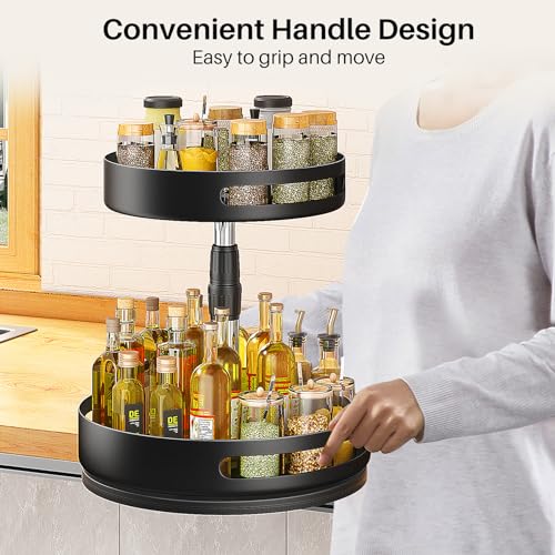 Lazy Susan Spice Rack Organizer for Cabinet