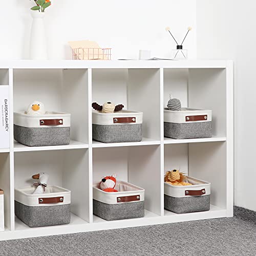 Small Storage Baskets 6 Pack (6 Count)