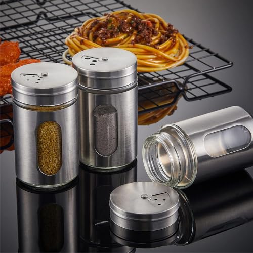 6 Pack Salt and Pepper Shakers (6 Count)