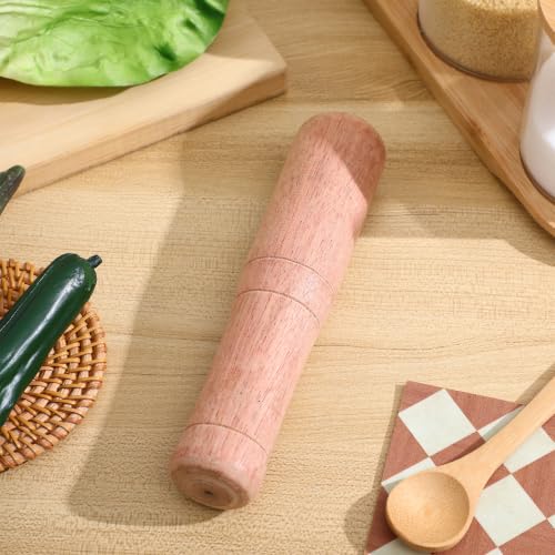 7 Inch Wooden Kimchi Sticks Food Pounder for Mason Jar Fermentation Sauerkraut Cabbage Masher Kitchen Tool