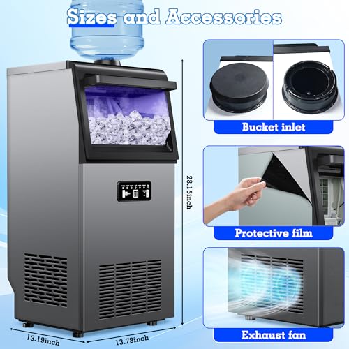 Commercial Ice Maker Machine 120LB