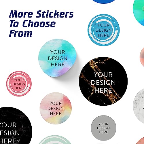 Custom Vinyl Stickers Your Image (100 Count)