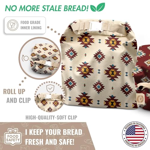 Reusable Bread Bag Set for Home Bakers (2 Count)