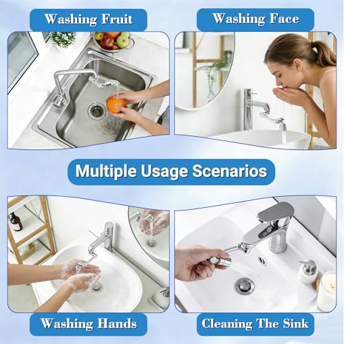 1080° Swivel Faucet Extender