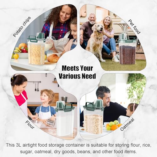 Airtight Rice Storage Container (2 Count)