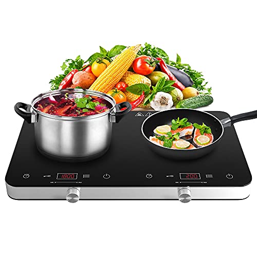 Portable Double Induction Cooktop