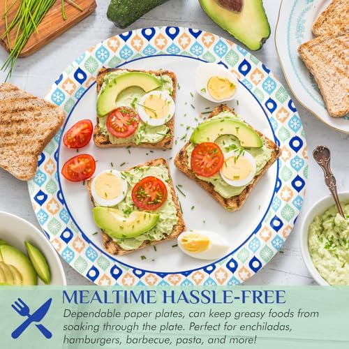 8.375 Inch Paper Plates (288 Count)