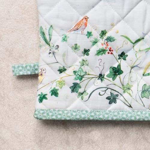 100% Cotton Oven Mitt & Pot Holder Set (2 Count)