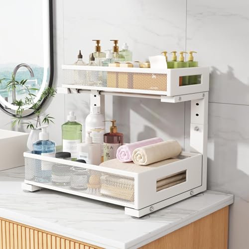 2 Pack Under Sink Storage Organizer (2 Count)