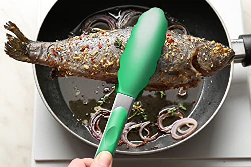 2 Pack Silicone Kitchen Tongs