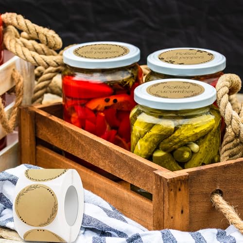 500pcs 2" Canning Labels